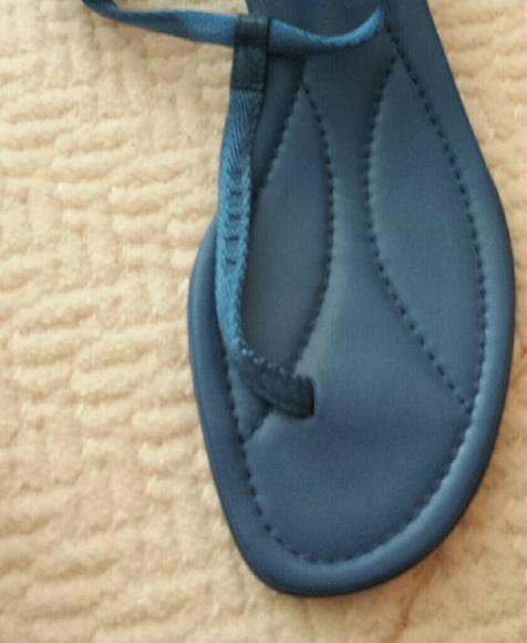 Prada Blue Sandal Kitten Heel 10 - Picture 5 of 6